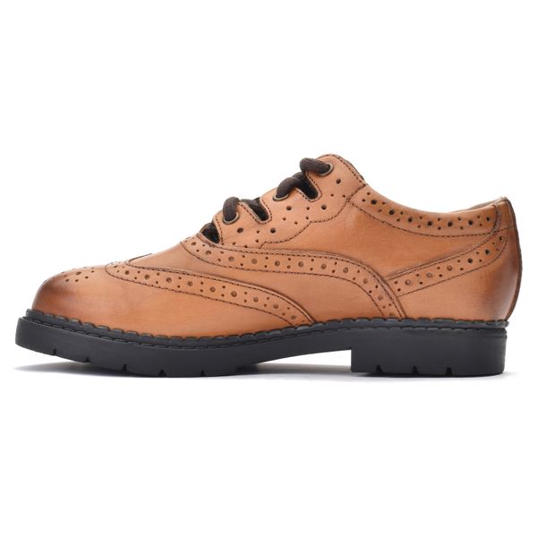 Boys Brown Ghillie Brogues