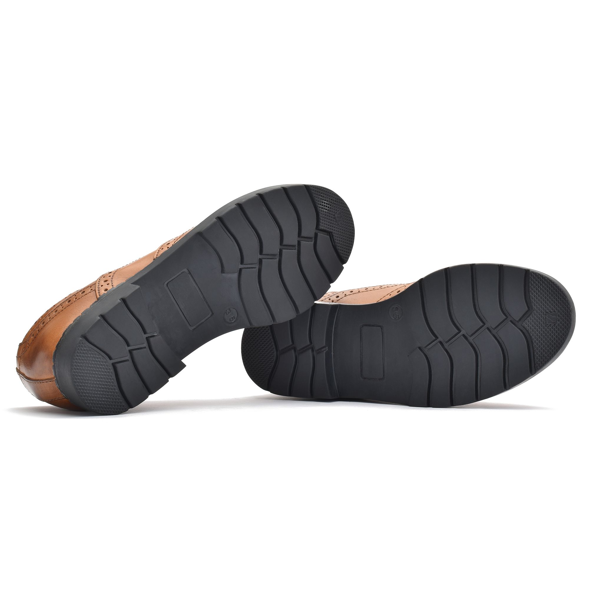 Boys Brown Ghillie Brogues ( Style 008) - Image 6