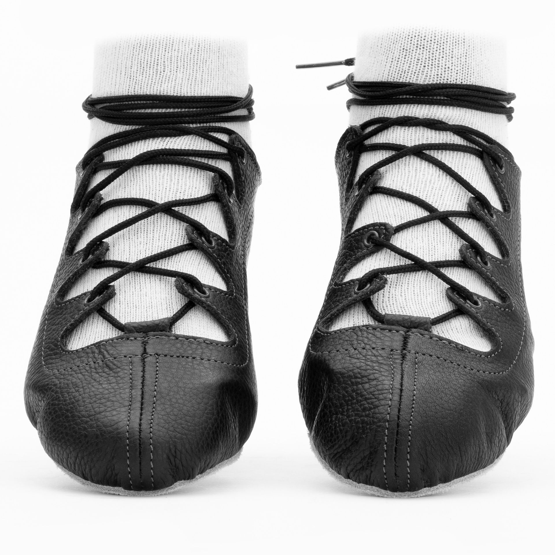 Black Highland dance pump