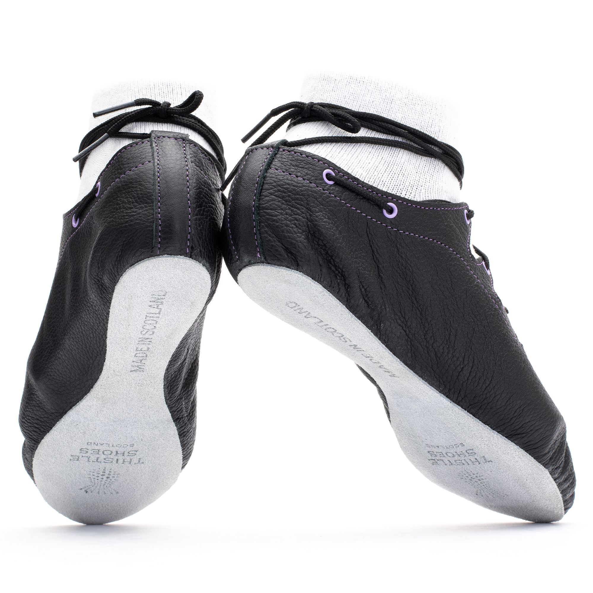 Scottish Highland Dance Pumps Glenshee - PURPLE - Image 5